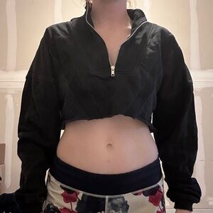 Bo+Tee cropped sweatshirt